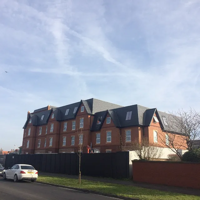 roofing on block of flats