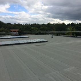 flat roofing commercial